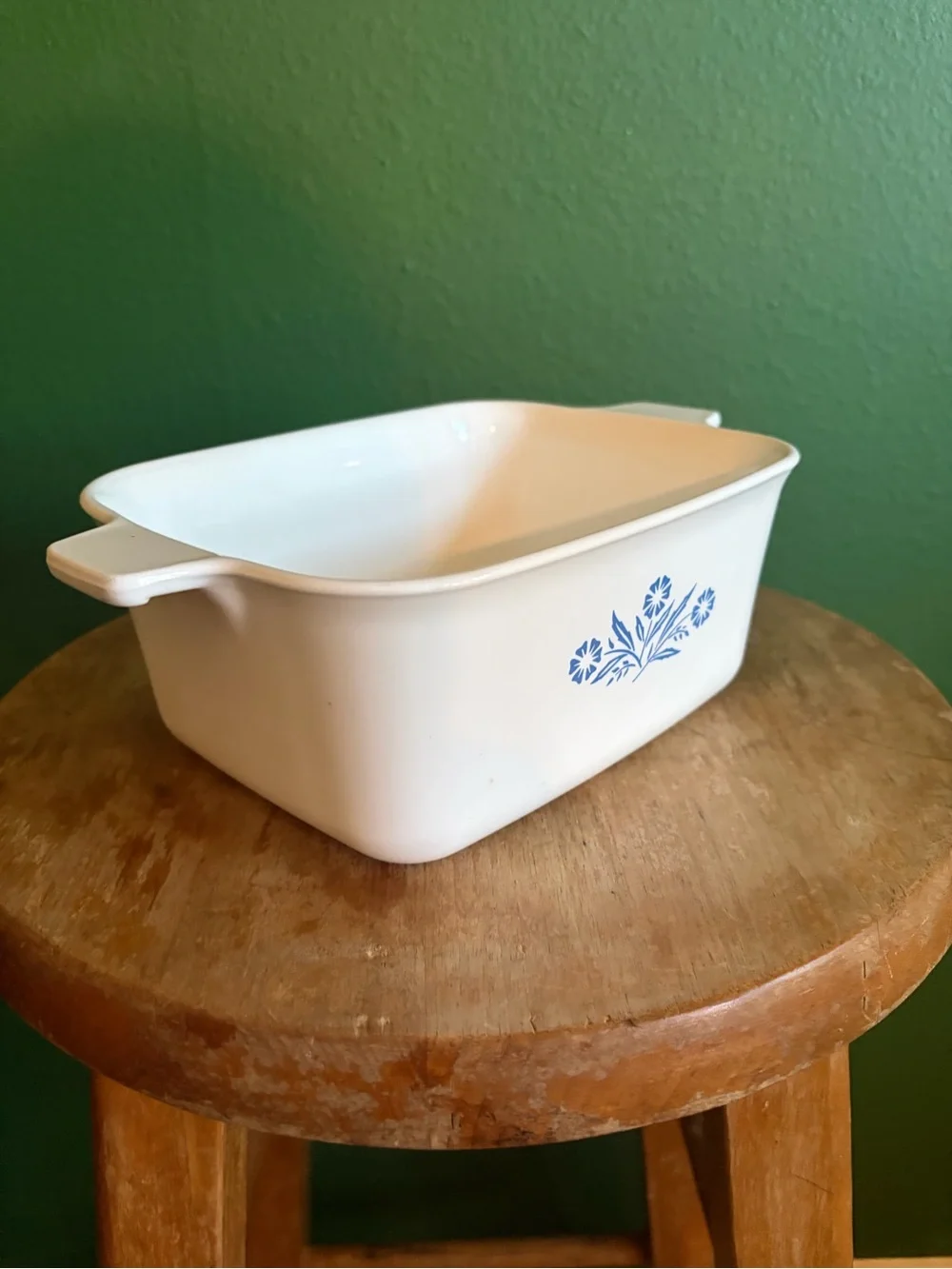 Corning Blue Cornflower casserole dish 1.5 quart
